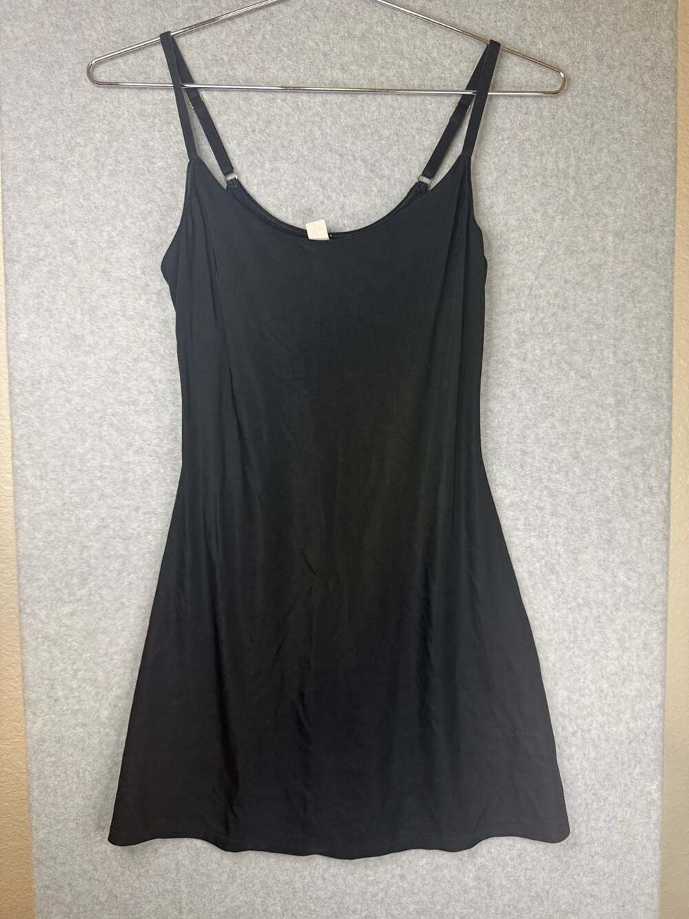 Victoria's Secret Black Slip Style #3378 Tank Dress